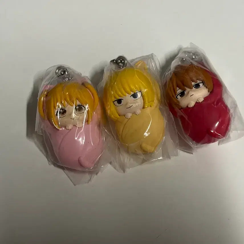 [BUNJANG] Death Note Okurumi Gacha Bundle Set (Mint Condition) Misa, Light, Mello / [데스노트] (일괄) 미개봉 오쿠루미 포대기 가챠 미사 라이토 멜로 팝니다