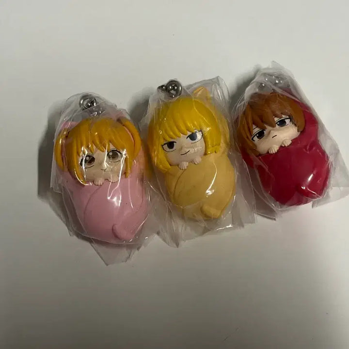 [BUNJANG] Death Note Okurumi Gacha Bundle Set (Mint Condition) Misa, Light, Mello / [데스노트] (일괄) 미개봉 오쿠루미 포대기 가챠 미사 라이토 멜로 팝니다