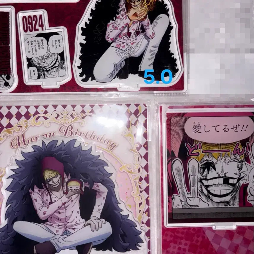 [BUNJANG] One Piece Corazon Acrylic Stand Diorama / 원피스 코라손 아크릴 스탠드 디오라마