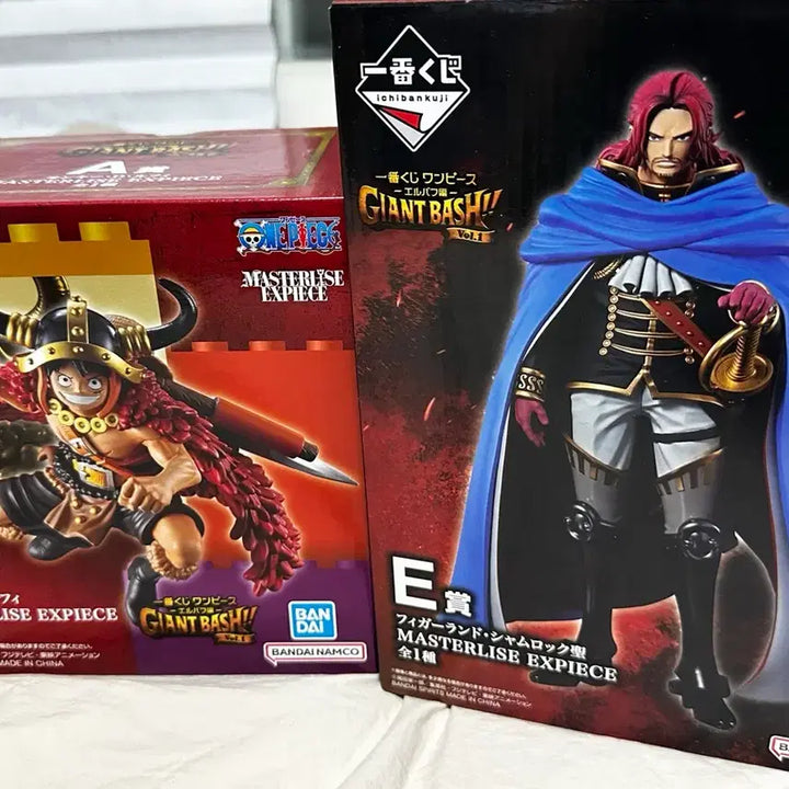 [BUNJANG] One Piece Ichiban Kuji Prize A Luffy &amp; Prize E Shanks Figure Set / 원피스 제일복권 A상, E상