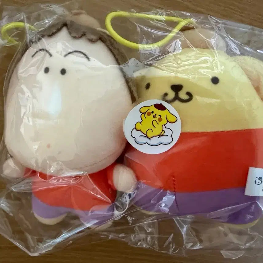 [BUNJANG] Sanrio x Crayon Shin-chan Pompompurin Mimic Mini Plush Vol. 2 / [산리오x짱구] 폼폼푸린 따라쟁이 미니 인형 Vol.2