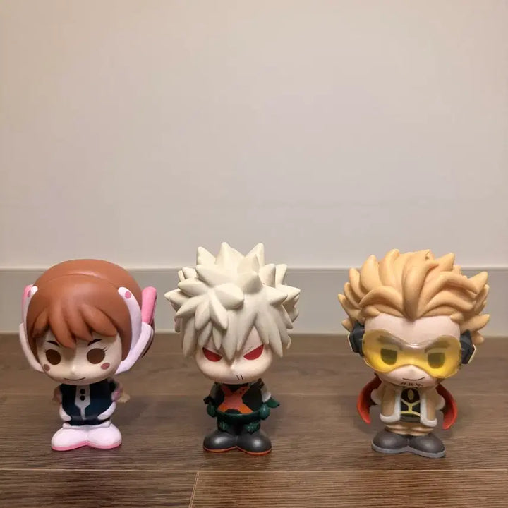 [BUNJANG] My Hero Academia Bakugo Hawks Uraraka Sofubi 3-Figure Set / 나히아 바쿠고 호크스 우라라카 소프비 3종