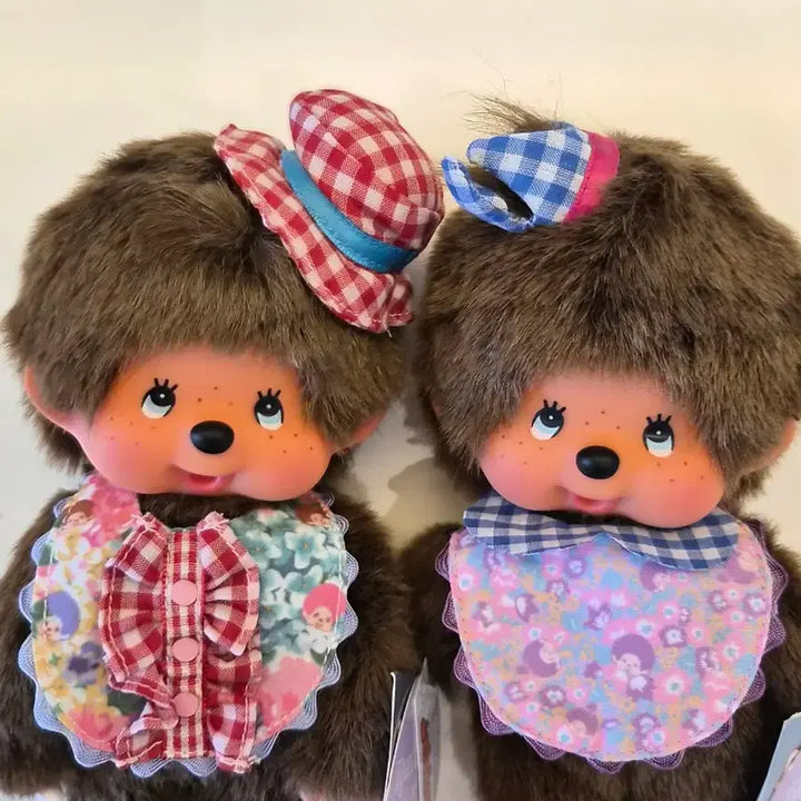 [BUNJANG] Papa x Monchhichi Collaboration Plush Toy Set / 파파 콜라보 몬치치 인형 세트(정품)