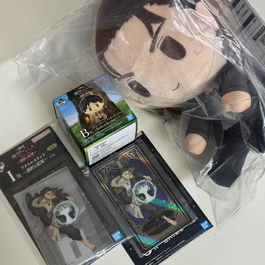 [BUNJANG] Attack on Titan Eren Figure Set A/B/I/J Prize / 진격의거인 선택의결과 에렌세트 a상 b상 i상 j상