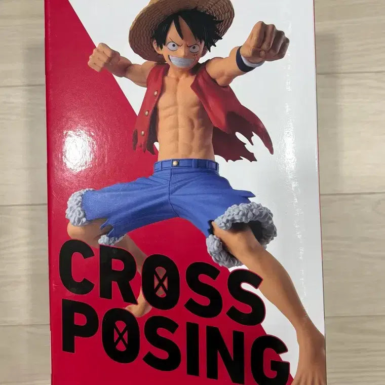 [BUNJANG] One Piece Cross Posing Luffy Figure (Sealed) / 미개봉) 원피스 크로스포징 루피 피규어