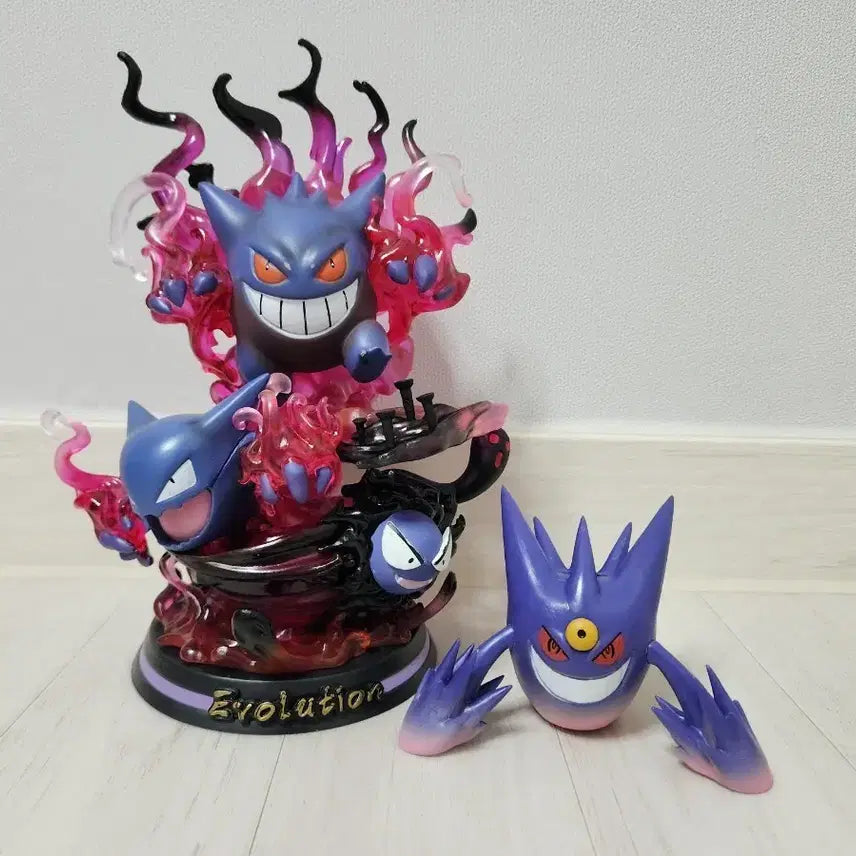 [BUNJANG] Pokemon Scale World Phantom Evolution Set Figure / 팬텀 진화세트 피규어 포켓몬 스케일월드