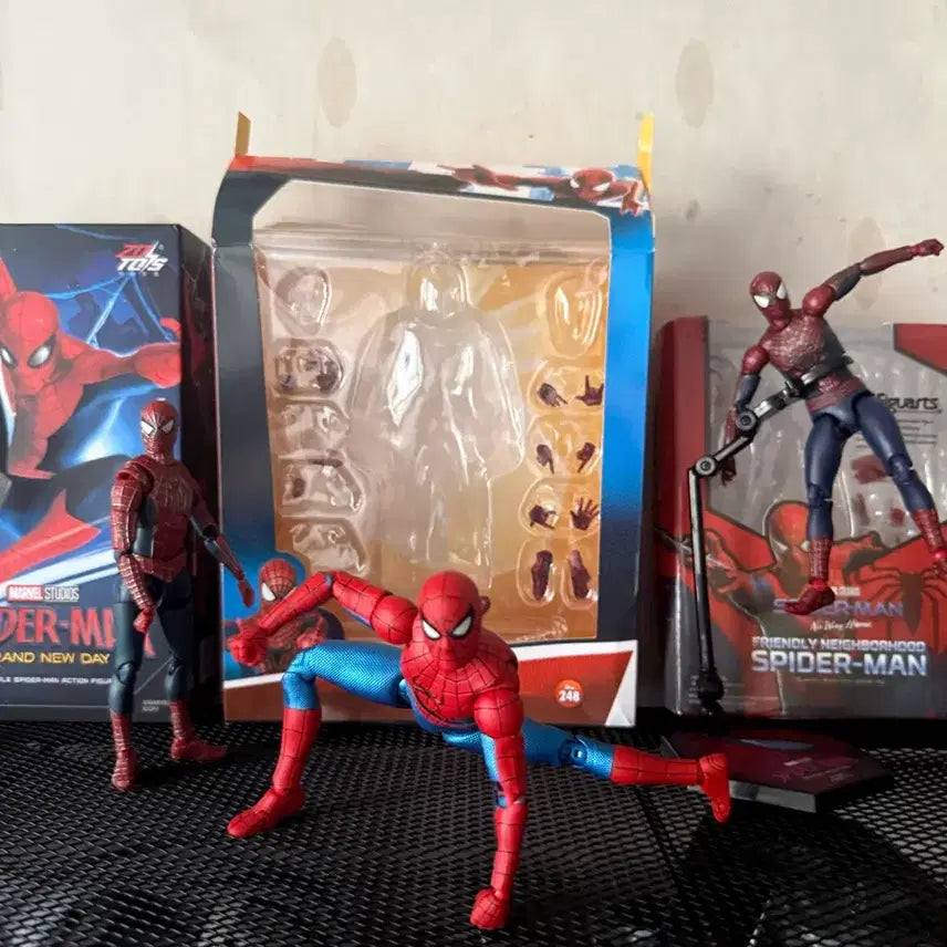 [BUNJANG] Spider-Man Action Figure 3 Types / 스파이더맨 액션 피규어 3종
