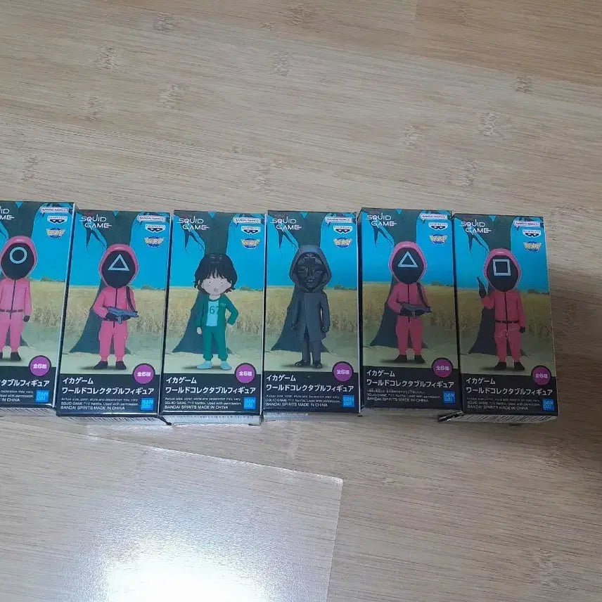 [BUNJANG] Squid Game World Collectable Figures Set / 오징어게임 월콜 6종
