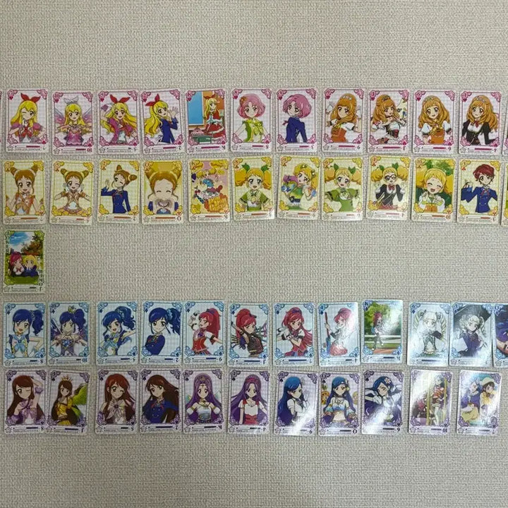 [BUNJANG] Aikatsu! Season 1 &amp; 2 Trump Card Collection / [희귀매물] 아이엠스타 아이카츠 1기 2기 트럼프카드(전체, 라임, 체리, 마리아, 슈, 연두, 에이미, 마린, 세라, 유리, 보라, 루나, 소라)