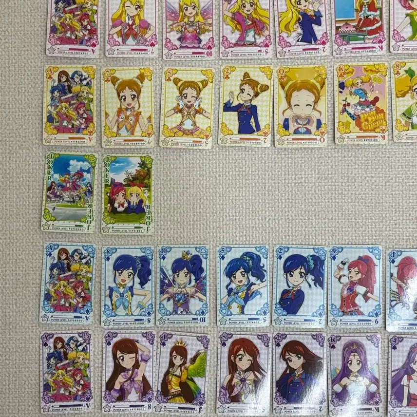 [BUNJANG] Aikatsu! Season 1 &amp; 2 Trump Card Collection / [희귀매물] 아이엠스타 아이카츠 1기 2기 트럼프카드(전체, 라임, 체리, 마리아, 슈, 연두, 에이미, 마린, 세라, 유리, 보라, 루나, 소라)