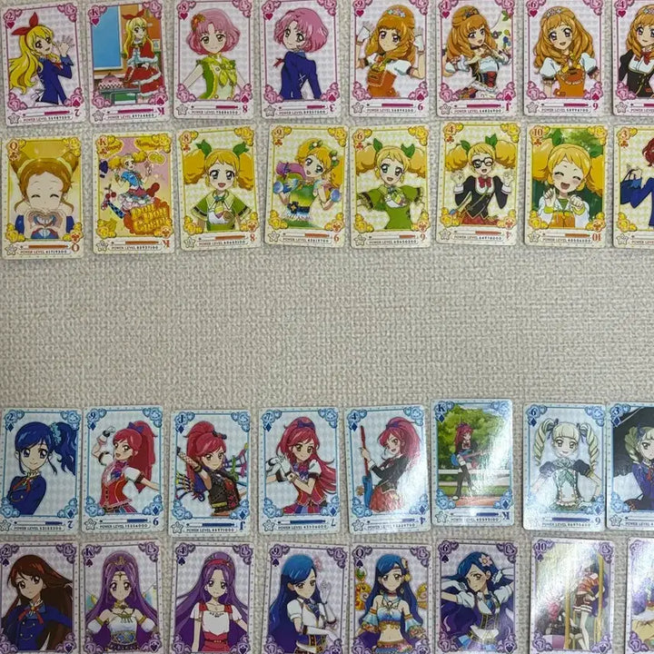 [BUNJANG] Aikatsu! Season 1 &amp; 2 Trump Card Collection / [희귀매물] 아이엠스타 아이카츠 1기 2기 트럼프카드(전체, 라임, 체리, 마리아, 슈, 연두, 에이미, 마린, 세라, 유리, 보라, 루나, 소라)