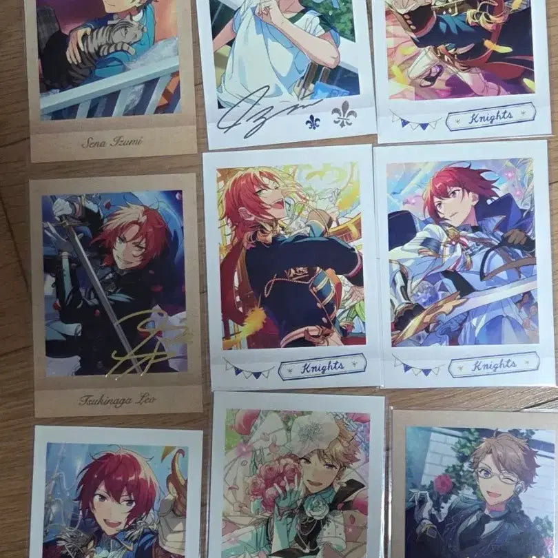 [BUNJANG] Ensemble Stars Sena Leo Knights Pashacollection 9-Card Bundle Set / 앙상블스타즈 앙스타 세나 레오 나이츠 파샤 9장 일괄