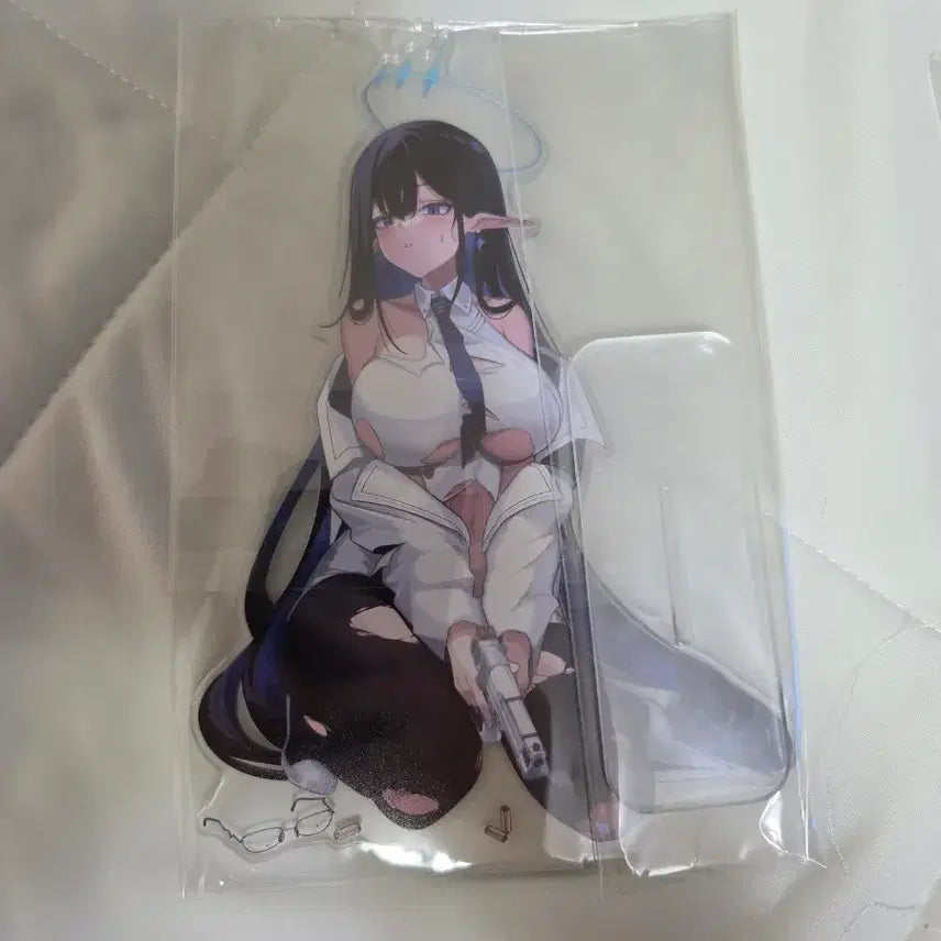 [BUNJANG] Blue Archive Nanami Rin Acrylic Stand 4 Types Bundle Set (Sealed) / 미개봉 일괄)블루아카이브 나나가미린 아크릴 4종 일괄