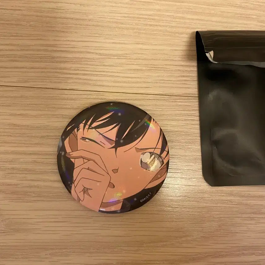 [BUNJANG] Detective Conan Ran Can Badge / 명탐정코난 란 캔뱃지 판매