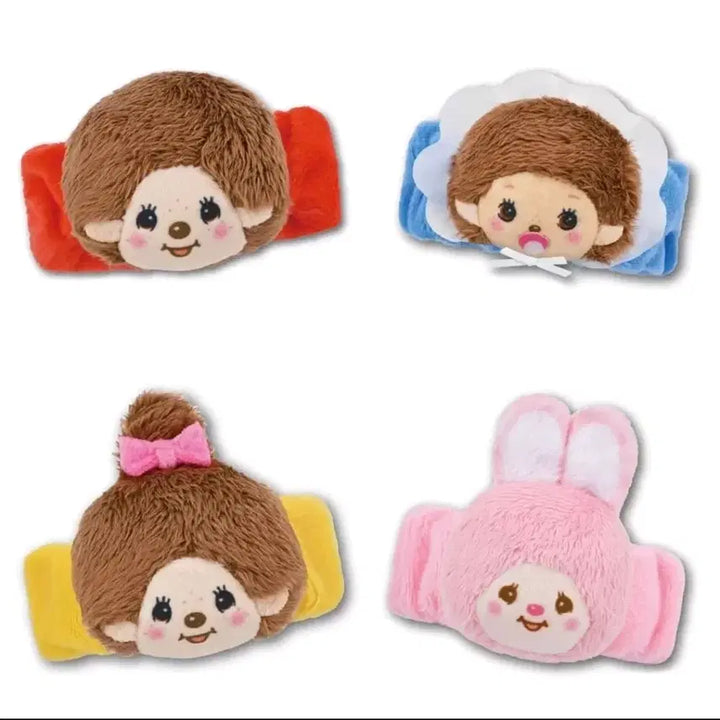 [BUNJANG] Monchhichi Chuchu Plush Hair Tie / [가챠] 몬치치 봉제인형 슈슈 - 치무탄