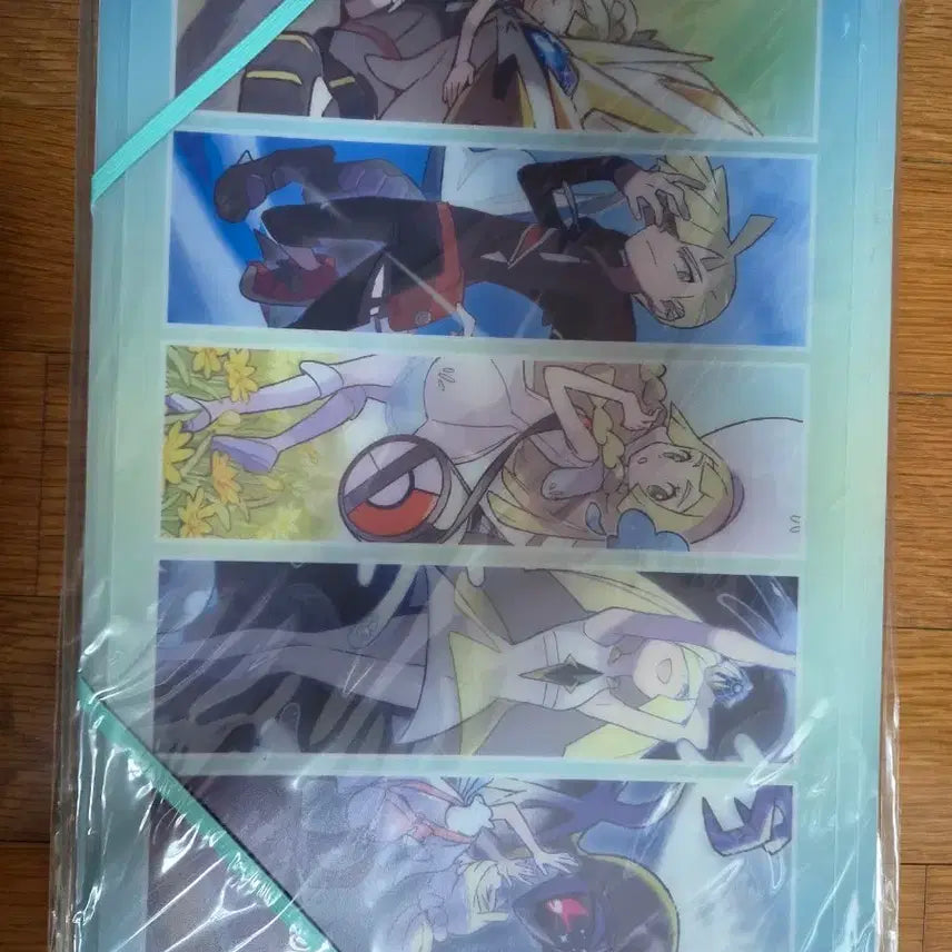 [BUNJANG] Pokemon Lillie Lusamine Gladion File Set / 포켓몬스터 릴리에 루자미네 글라디오 파일세트