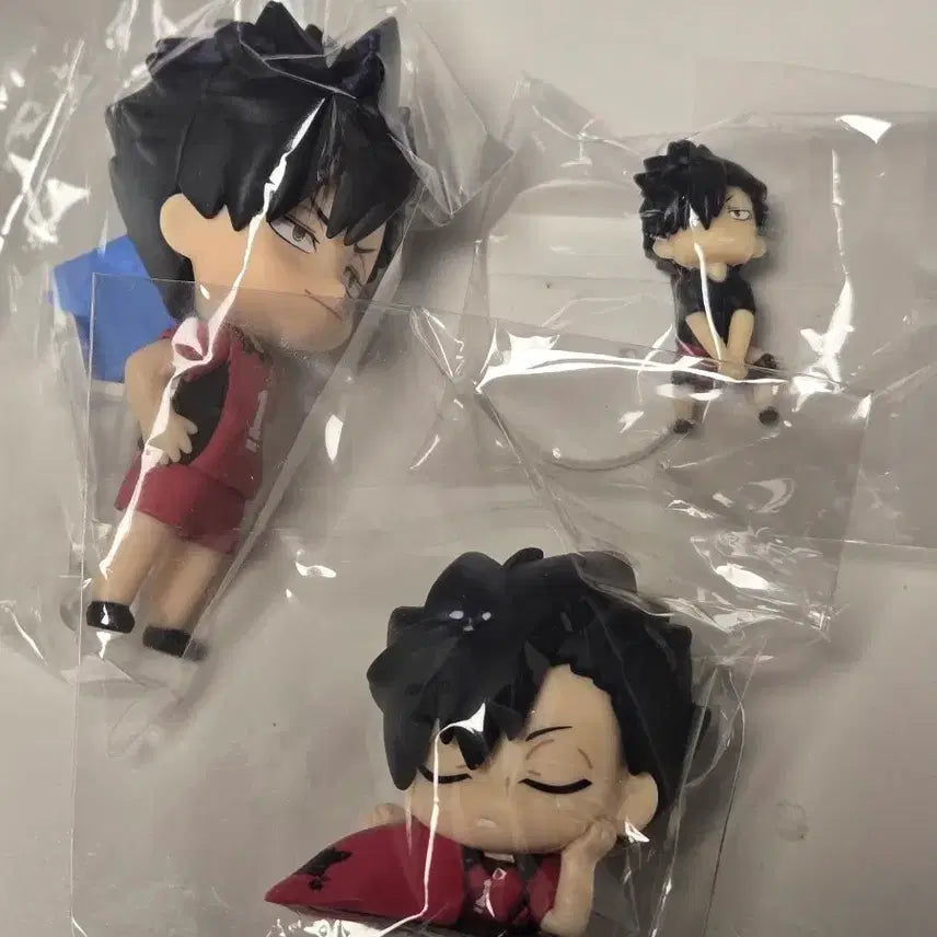 [BUNJANG] Haikyuu!! Tetsuro Kuroo Onemutan Figure Bundle Set / 하이큐 쿠로오 테츠로 굿즈 피규어 오네무탄 일괄