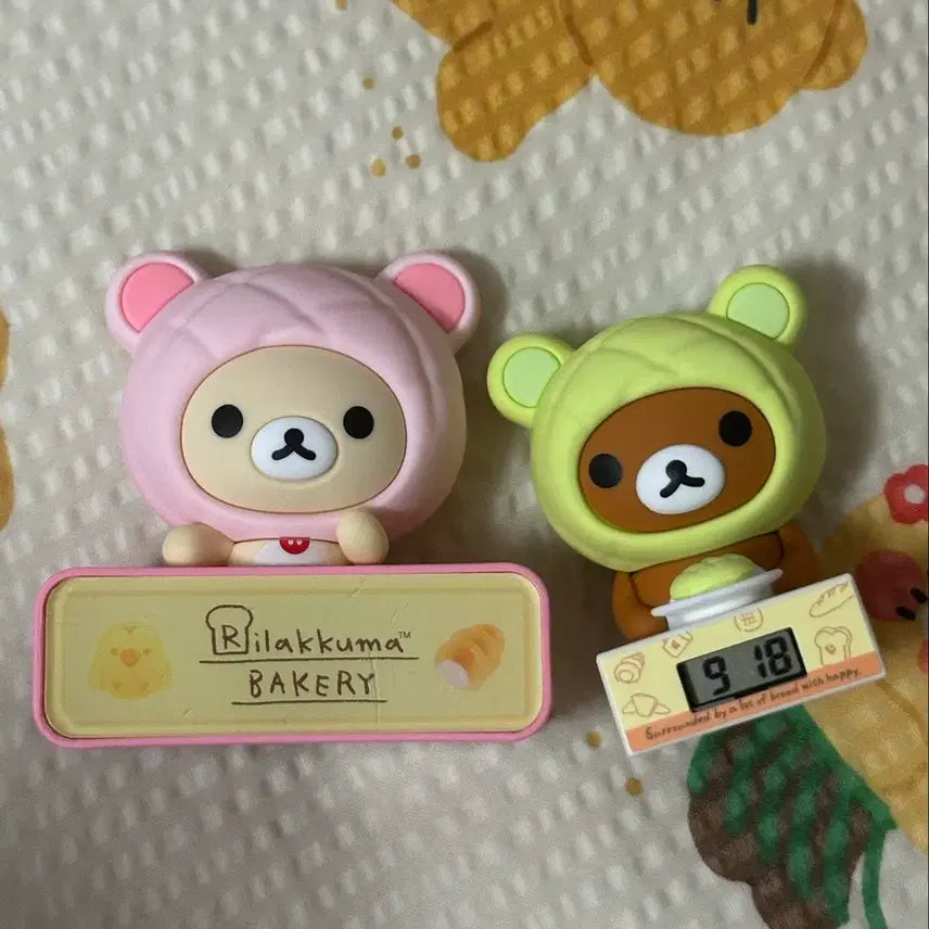 [BUNJANG] Rilakkuma Bakery LED Magnet Clock / 리락쿠마 베이커리 마그넷 리락쿠마 LED 마그넷 리락쿠마 자석 리락쿠마 시계