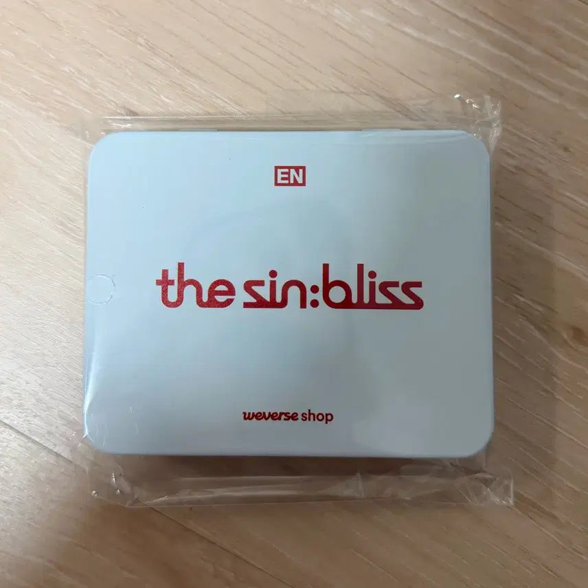 [BUNJANG] ENHYPEN The Sin: Bliss Weverse POB Tin Case / 엔하이픈 The Sin: Bliss 더씬 블리스 위버스 특전 틴케이스