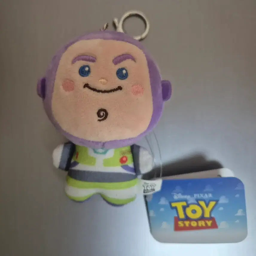 [BUNJANG] Disney Pixar Toy Story Buzz Lightyear Plush Keychain / 디즈니 정품 버즈 라이트이어 인형 키링