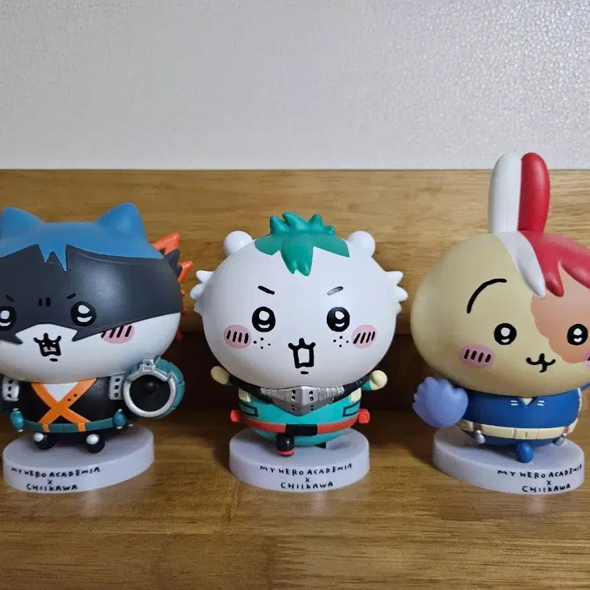[BUNJANG] My Hero Academia x Chiikawa Figure Set / 나의 히어로 아카데미아 x 치이카와 피규어 세트