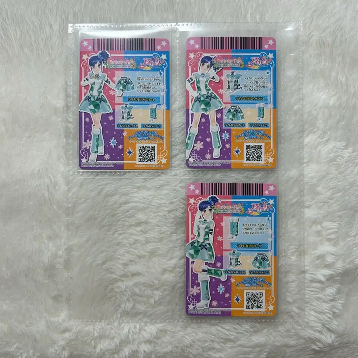 [BUNJANG] Aikatsu! Aoi &amp; Rima Glass Set Japanese Version / 아이카츠 카드 아오이 라임 글래스 세트 일판 마린 아이엠스타