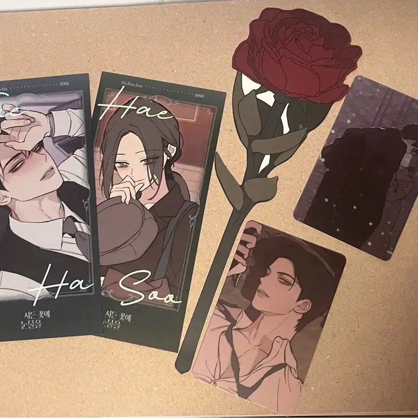 [BUNJANG] Poison Rose Bundle Set / 시든 꽃에 눈물을 특전 일괄