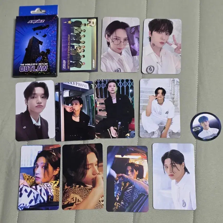 [BUNJANG] ATEEZ Bounce Mini Record Album Wooyoung Version / 에이티즈 바운시 미니레코드 앨범 우영 버전 판매해요