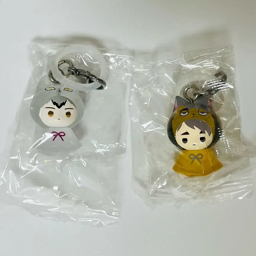 [BUNJANG] Haikyu!! Animal Mezurushi Keyring Bundle Set / 일괄) 하이큐 가챠 애니멀 메지루시 키링 오사무 키타 이나리자키 동물