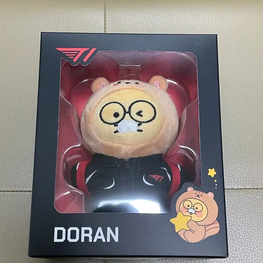 [BUNJANG] T1 Faker "Chunsik" Cuddle Doll / T1 티원 카카오프렌즈 도란 춘식이 인형 새상품
