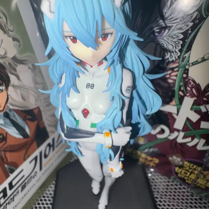 [BUNJANG] Evangelion Rei Ayanami Long Hair Figure / 에반게리온 아야나미 레이 (장발 피규어