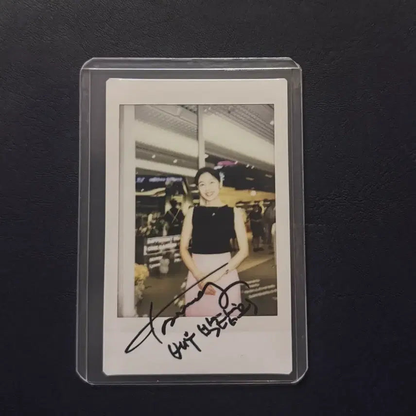 [BUNJANG] Park Tam Hee Signed Polaroids / 배우 박탐희 친필 싸인 폴라 260704