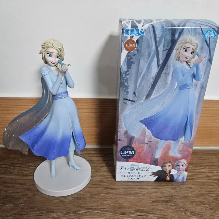 [BUNJANG] SEGA Frozen 2 Elsa &amp; Bruni Figure (Box Included) / 세가 겨울왕국2 엘사 &amp; 브루니 피규어 (박스포함) 팝니다