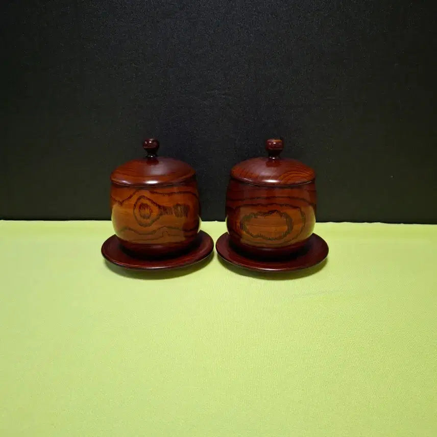 [BUNJANG] Chilyega Wonju Lacquerware Tea Set / 칠예가 전용복 다판 작품과 원주 옻칠 다기