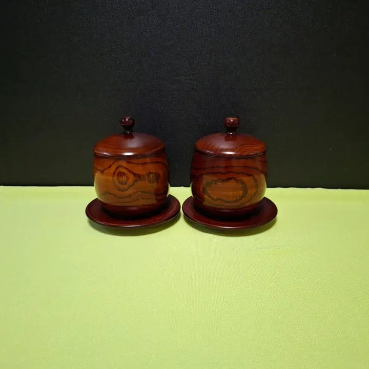 [BUNJANG] Chilyega Wonju Lacquerware Tea Set / 칠예가 전용복 다판 작품과 원주 옻칠 다기