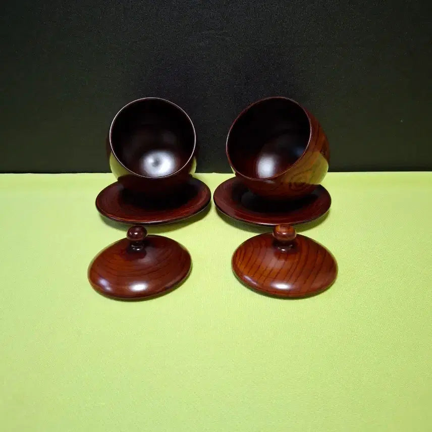 [BUNJANG] Chilyega Wonju Lacquerware Tea Set / 칠예가 전용원주 옻칠 다판 원주 옻질 다기세트