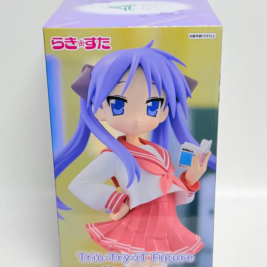 [BUNJANG] Lucky Star Kagami Hiiragi Trio Try iT Figure (Sealed) / 미개봉) 럭키스타 히이라기 카가미 Trio Try iT 피규어