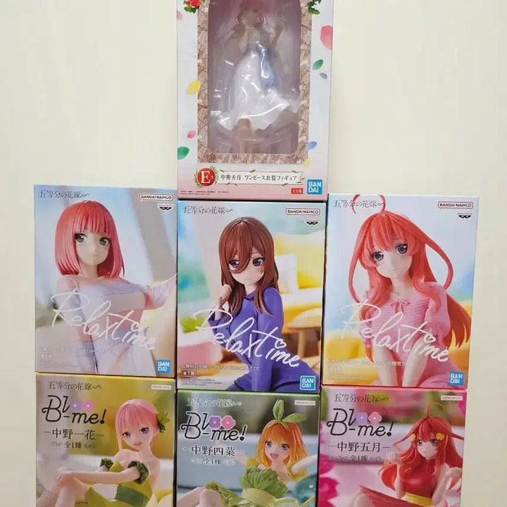 [BUNJANG] The Quintessential Quintuplets Figure Set / 오등분의 신부 7종 일괄