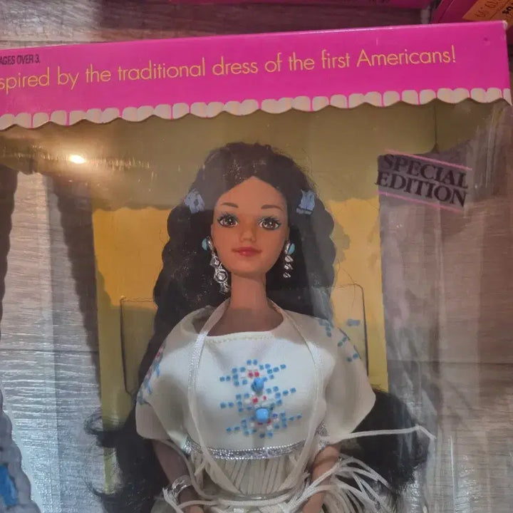 [BUNJANG] Native American Barbie Special Edition Doll / 바비 인형 네이티브 아메리칸 스페셜 에디션