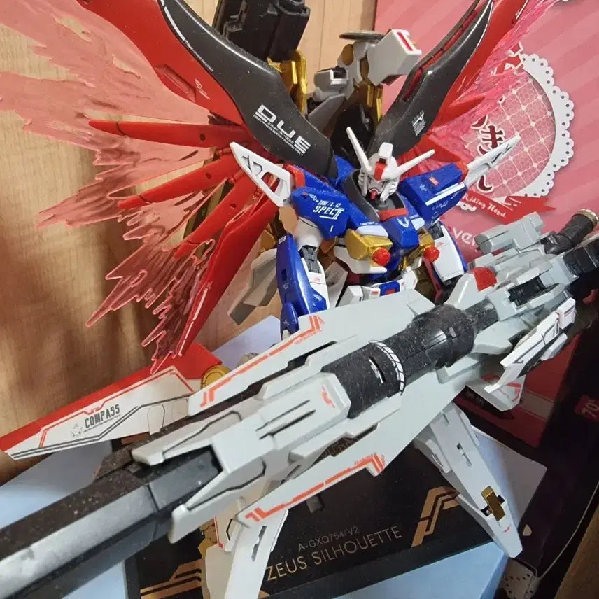 [BUNJANG] HG Destiny &amp; Zeus Silhouette Model Kit / HG 제우스 실루엣