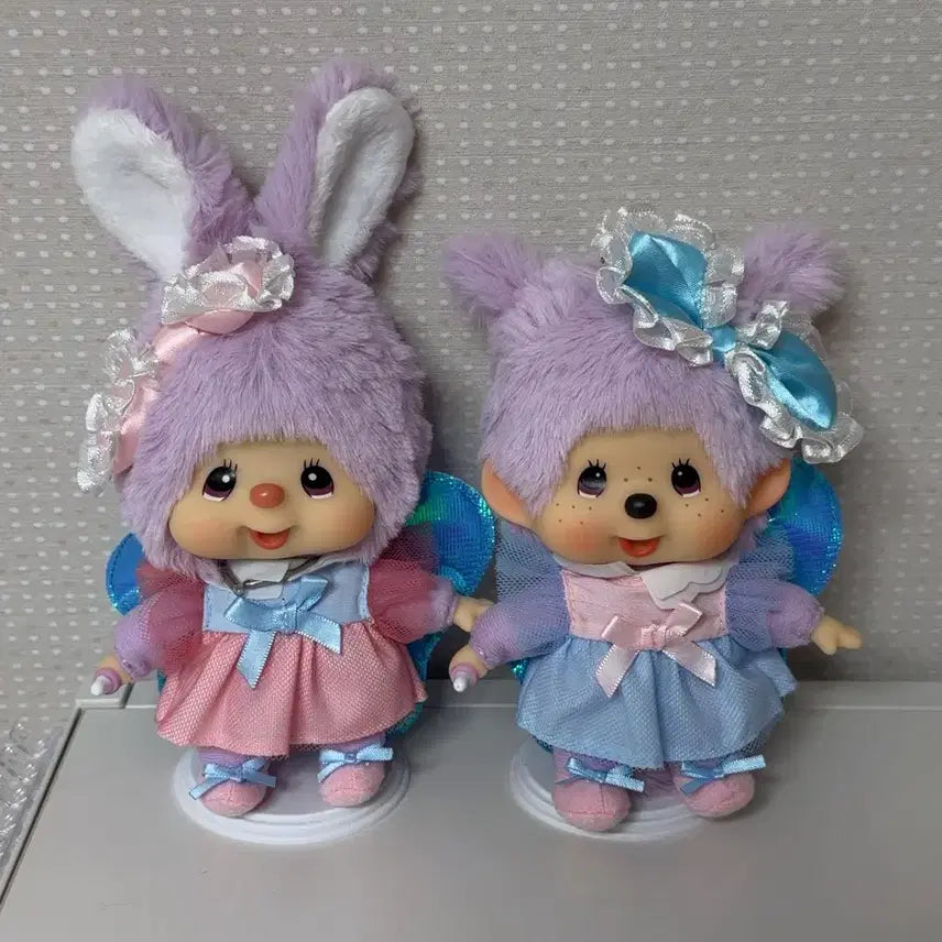 [BUNJANG] Hong Kong Secret Garden Monchhichi Set / 홍콩 비밀의 정원 몬치치세트