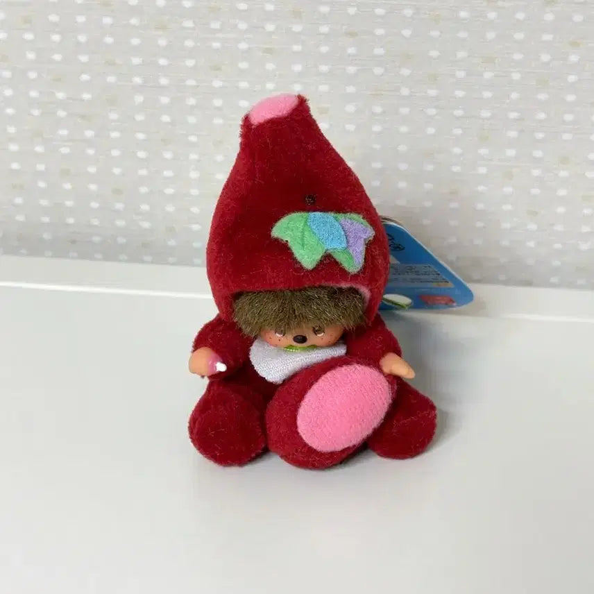 [BUNJANG] Sweet Potato Monchhichi Mini Keychain / 고구마 몬치치 미니키링