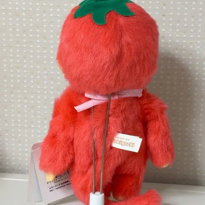 [BUNJANG] Limited Edition Strawberry Monchhichi Doll - New Condition / 새상품급 지역한정 딸기 몬치치