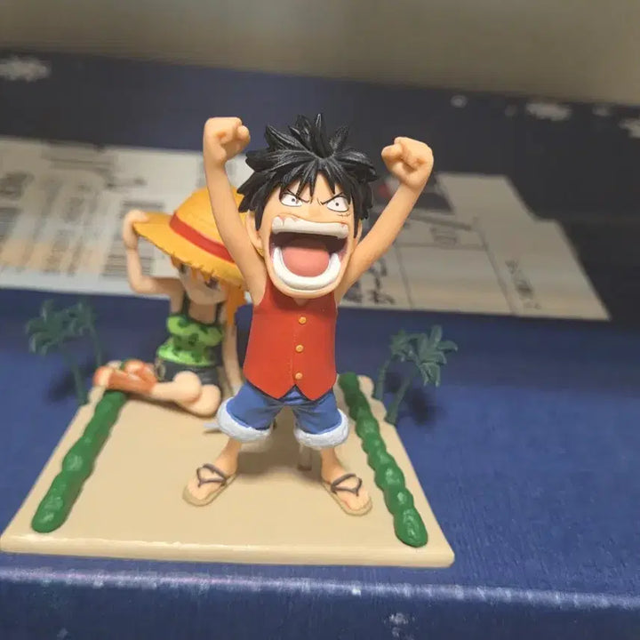 [BUNJANG] One Piece World Collectable Figure - Luffy &amp; Nami (Log Stories) / 원피스 월드 콜렉터블 피규어 로그 스토리즈 루피&amp;나미