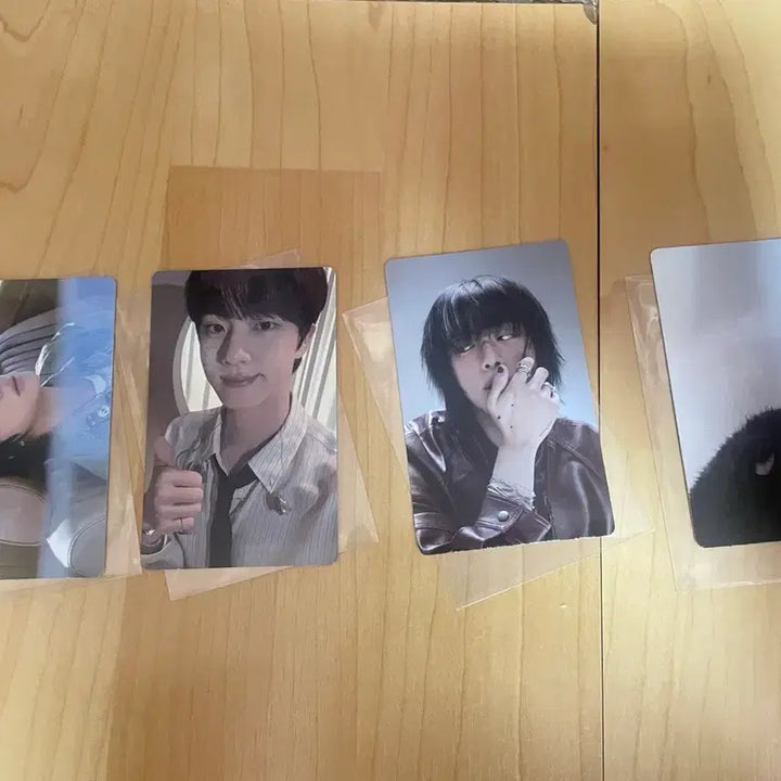 [BUNJANG] BTS Jin Lucky Draw Photocard Bundle Set / BTS 방탄 진 JIN 석진 에코 위버스 럭드 4종 일괄