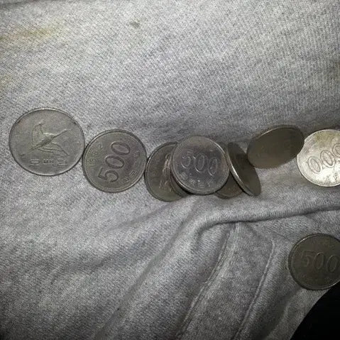 [BUNJANG] 1982 South Korean 500 Won Coins (10 pcs) / 500원 동전 10개 1982년 중고