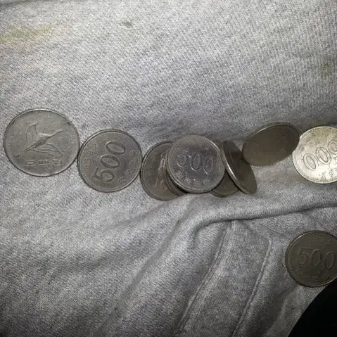 [BUNJANG] 1982 South Korean 500 Won Coins (10 pcs) / 500원 동전 10개 1982년 중고