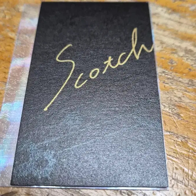 [BUNJANG] Detective Conan Black Organization Scotch Morofushi Hiromitsu Business Card / 명탐정 코난 검은조직 스카치 모로후시 히로미츠 명함