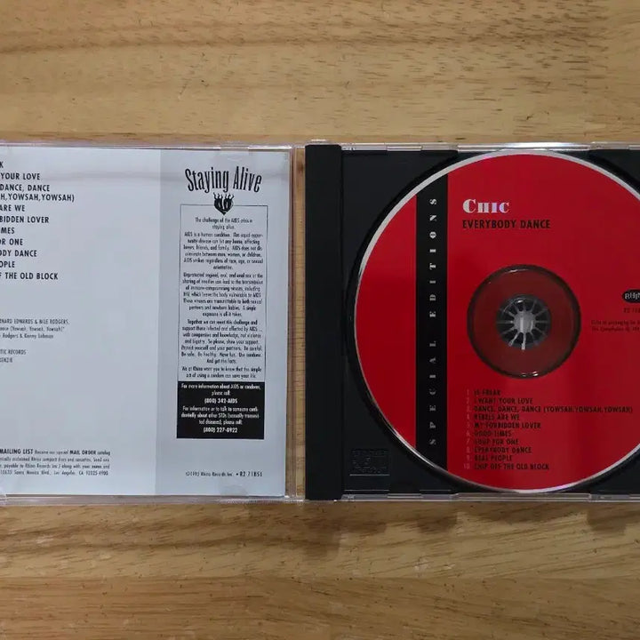 [BUNJANG] Chic Everybody Dance US CD / CD 음반 Chic 시크 - Everybody Dance 미국반