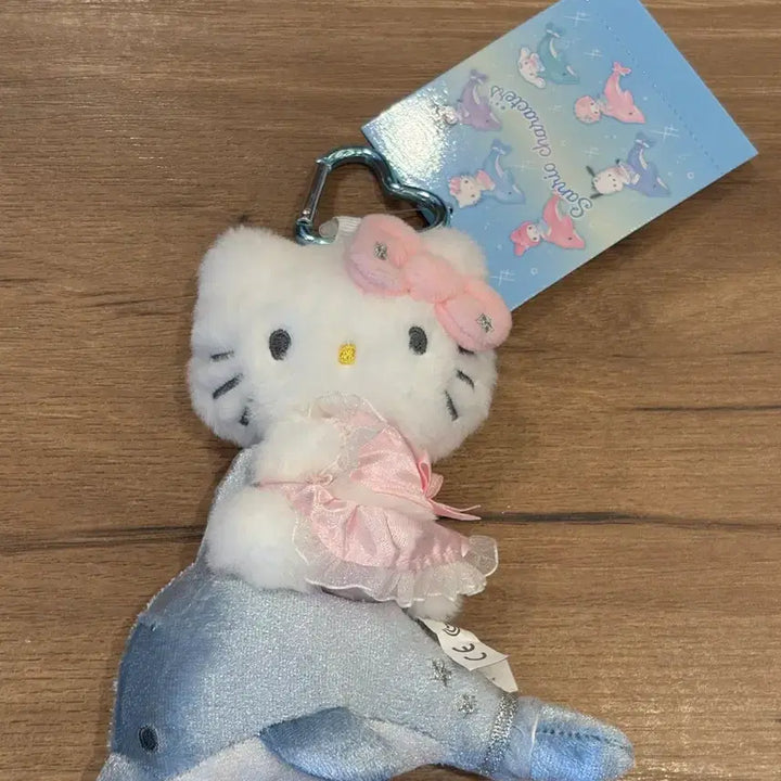 [BUNJANG] Sanrio Hello Kitty Shining Dolphin Series Plush Keychain / 산리오 헬로키티 샤이닝 샤이니 돌핀 돌고래 시리즈 마코 키링 인형 누이